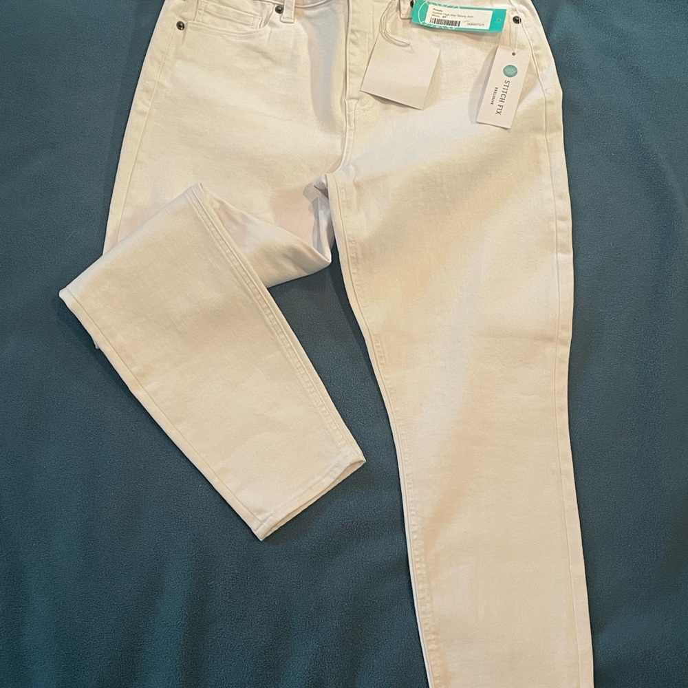 Pistola Women's White Skinny Jeans